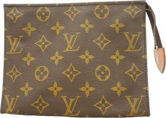 Louis Vuitton Brown Pouch (Pre-Owned)