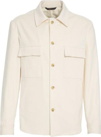 BRIGLIA 1949 Casual Overshirt John With Classic Collar And Functional Pockets