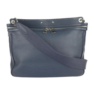 Louis Vuitton Pre-owned borse di pelle a tracolla - - Pre-owned - Donna - Blu - ONE SIZE