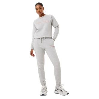 Jack Wills Hunston joggingbroek van polykatoen voor dames (Grijze Mergel)