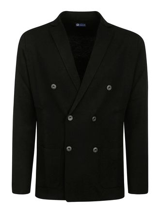 Hindustrie D. breasted lapel jacket e. fine m