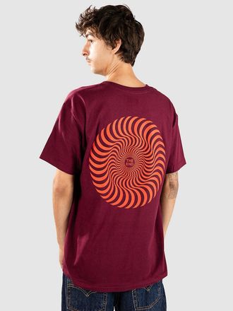 Spitfire Classic Swirl Overlay Camicia rosso