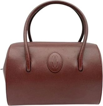 Cartier Pre-owned Must Handbag - - Pre-owned - Donna - Rosso - ONE SIZE