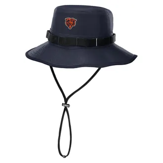 Nike Mens Chicago Bears Primetime Apex Boonie NFL Dri-FIT College Bucket Hat in Blue | NF1B41L7Q-GP2