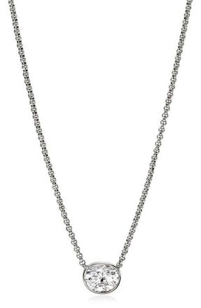 John Hardy JH Lovestruck Necklace, Sterling Silver, Lab-Grown Diamond, 1.25TCW at Nordstrom, Size 16
