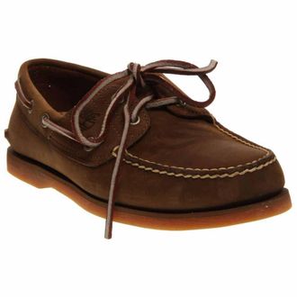 Timberland CLS 2EYE Boat 1041R Mens Low Shoes, Gaucho Roughcut, 10.5 UK