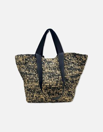 Nooki Design Womens Larkin Shopper - Black Mix - Size: ONE