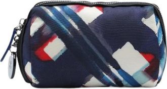 Chanel Pre-owned Cosmetic Pouch - Dames - Vintage Accessoires - Blauw - ONE Size - Vintage