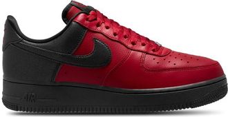 Nike Mens Air Force 1 07 LV8 - Basketball Shoes Gym Red/Summit White/Black Size 10.0
