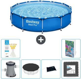 Bestway Piscina Bestway Steel Pro Redonda - 366x76 Cm - 7-piezas S195