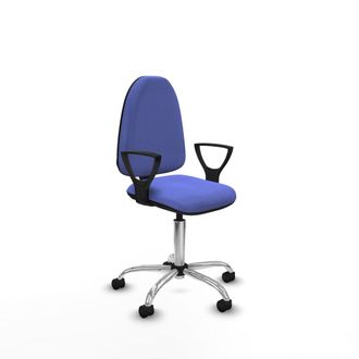 Piqueras y Crespo Silla De Oficina Piqueras Y Crespo A&yacute;na Azul Claro 59 Cm