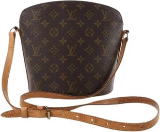 Louis Vuitton Pre-owned Cross Body Bags, female, Brown, Size: ONE SIZE Pre-owned Drouot