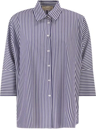 Max Mara Weekend Maxmara Wkdhudson Oversized Cotton Poplin Shirt