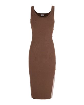 Elisabetta Franchi Slim-fit Sleeveless Midi Dress
