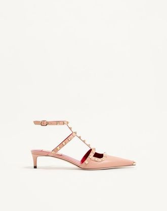 Valentino Garavani D&eacute;collet&eacute; Rockstud In Capretto 40mm Donna PHARD 35.5