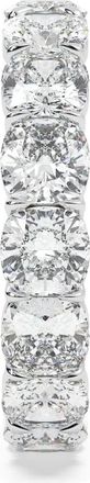Tilla 14K white gold diamond eternity ring - women - 14kt White Gold/Lab Grown Diamond - 4 - Silver