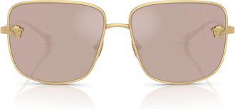 Versace Sunglasses Ve2282 1002/5 Gold/Pink Women