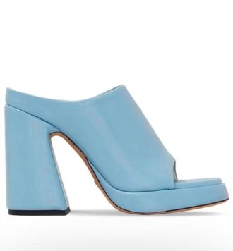 Proenza Schouler Womens Ps40052A 17042 Heels In Sky Blue