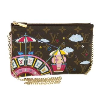 Louis Vuitton Clutch Vintage in Tela Pre-owned - - Pre-owned - Donna - Marrone - ONE SIZE