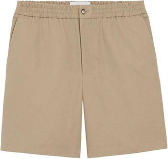 Ami Casual Shorts, male, Beige, Size: XL Elasticated Waist ADC Short