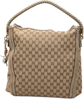 Gucci Pre-owned Gucci Large GG Canvas Bella Shoulder Bag 269947 493075