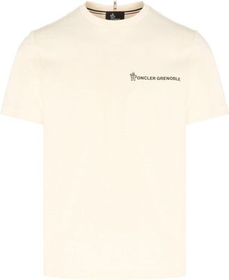 Moncler BRANDED COTTON T SHIRT Size: XXL, colour: WHITE