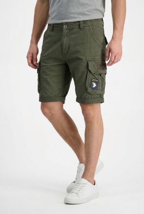Alpha Industries Cargoshorts ALPHA INDUSTRIES Crew Short Patch, Herren, Gr. 30, N-Gr, grauschwarz, Web, Obermaterial: 98% Baumwolle, 2% Elasthan, unifarben, slim fit k