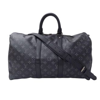 Louis Vuitton Black Monogram Eclipse Monogram Eclipse Boston Bag (Pre-Owned)