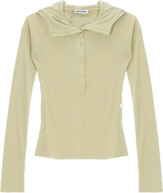 Low Classic button-up hoodie - Green