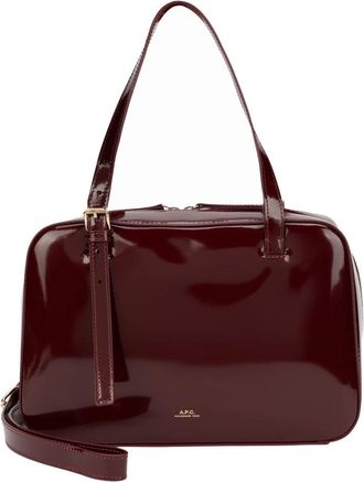 A.P.C. Schoudertas - Dames - Schoudertassen - Rood - ONE Size - Leer - Tassen