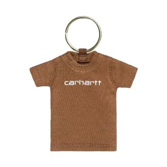 Carhartt Work in Progress Llavero Mini T-Shirt - Accessories - unisex - Marr&oacute;n - ONE SIZE