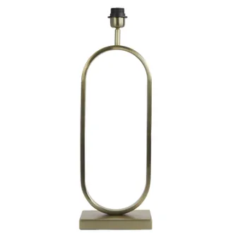 Light & Living L&aacute;mpara De Mesa - Jamiri - Dorado - Metal - - Light&living