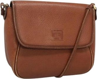 Burberry Pre-owned Cross Body Bags, female, Brown, Size: ONE SIZE Pre-owned Vintage Shoulder Bag