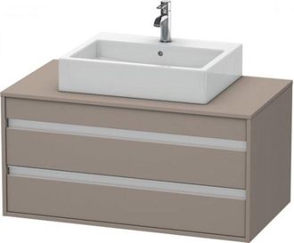Duravit Duravit Ketho M&oacute;dulo Mural 6655, 2 Cajones, 1000mm, Para Lavabo