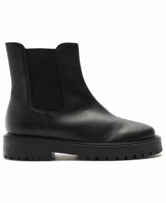 Arezzo Womens Riley Low Block Booties In Black