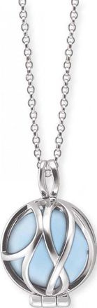 Engelsrufer Womens ERN-HEALPARA-BA-XS Ladies Powerful Stone Necklace Silver Sterling - One Size
