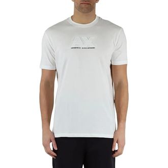 A|X Armani Exchange Hombre, Camisetas, Blanco, Talla: L