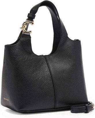 Coccinelle C-Easy Small - Dames - Handtassen - Zwart - ONE Size - Leer - Tassen