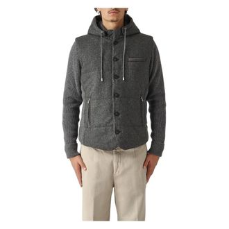 Gran Sasso Heren, Jassen, Grijs, Maat: 2XL Wol