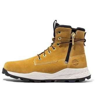 Timberland Brooklyn Side Zip Boot Wheat Nubuck with Camo A5YV7231