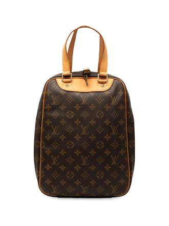 Louis Vuitton 1996 Monogram Excursion handbag - women - Leather/Fabric - One Size - Brown