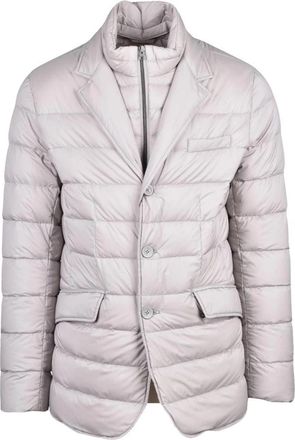 Herno Donsjack - Heren - Winterjassen - Grijs - 2XL - Jassen