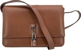 Gucci Brown Leather Shoulder Bag (Authentic Pre-Loved)