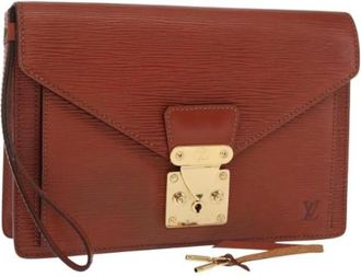 Louis Vuitton Pre-owned Clutches, female, Brown, Size: ONE SIZE Pre-owned Vintage Clutch