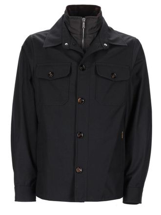 Moorer Dulac Polyester Zippered Layer Jacket