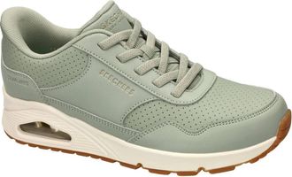 Skechers Uno-Banksia Luxe - Dames - Hardloopschoenen - Groen - 38 1/2 EU - Fitness
