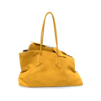 The Attico La Passeggiata Medium - female - The Attico - Shoulder Bags - Yellow - ONE SIZE - Bags