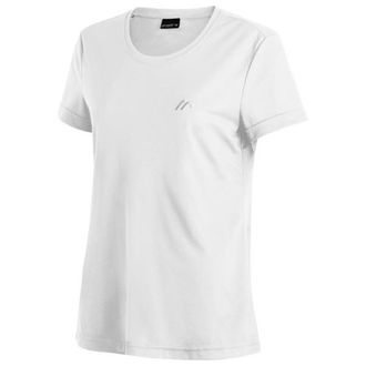 Maier Sports Waltraud H/S Funktionsshirt f&uuml;r Damen | wei&szlig;