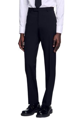 Sandro Classic suit trousers in Black at Nordstrom, Size 4833 Eu