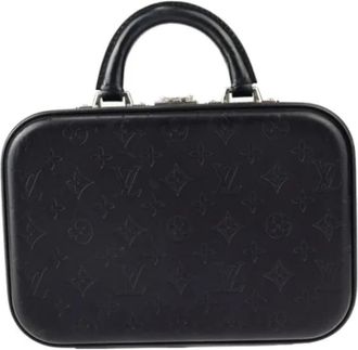 Louis Vuitton Tweedehands leren Louis Vuitton tassen - unisex - Vintage Handtas - Zwart - ONE Size - Leer - Vintage